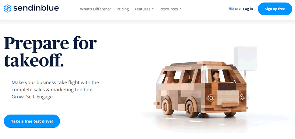 Sendinblue pour le marketing par e-mail