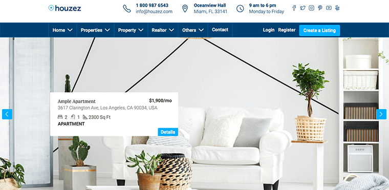 Houzez - Thème Immobilier
