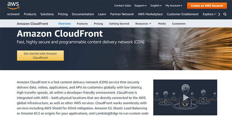 Amazon CloudFront CDN 服務