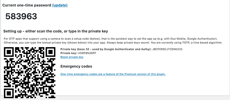Autenticação de dois fatores