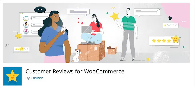 WooCommerce WordPress プラグインのカスタマー レビュー The Customer Reviews for WooCommerce WordPress plugin