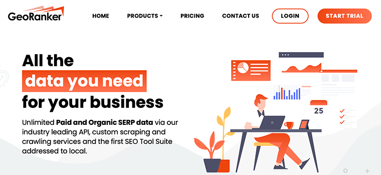 GeoRanker - SEO local populaire