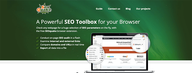 Plugin et outil de référencement WordPress SEOquake