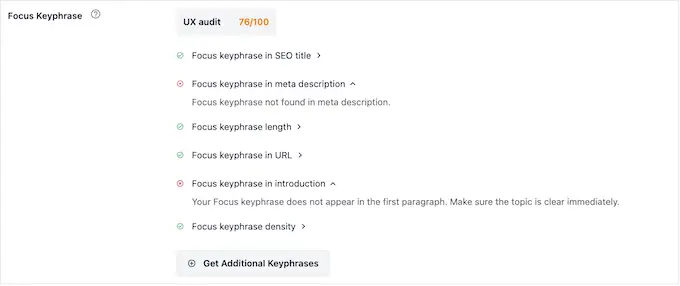 将目标关键字或短语添加到 WordPress SEO 插件 Adding a target keyword or phrase to a WordPress SEO plugin