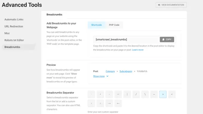 向您的 WordPress 网站或博客添加面包屑导航 Adding breadcrumb navigation to your WordPress website or blog