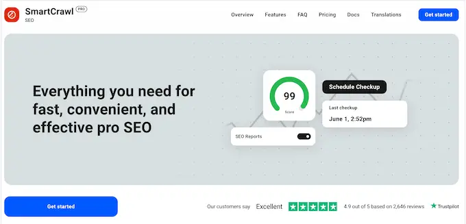 SmartCrawl WordPress SEO 插件 The SmartCrawl WordPress SEO plugin