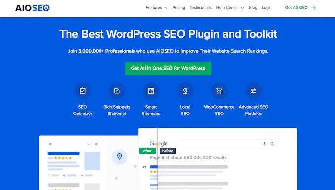 多合一 SEO (AIOSEO) WordPress 插件 The All In One SEO (AIOSEO) WordPress plugin
