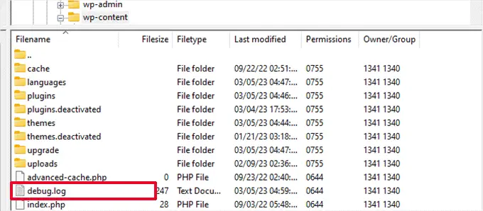 디버그 로그 Debug log