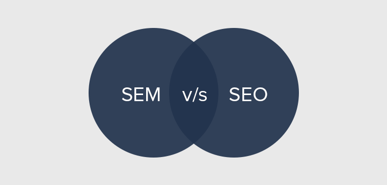 Marketing pentru motoarele de căutare vs optimizarea motoarelor de căutare SEM vs SEO