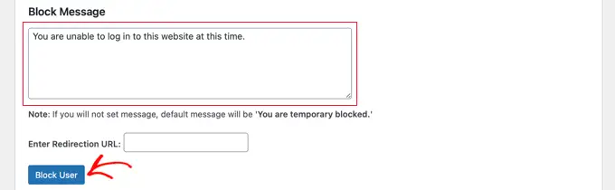 Dostosuj wiadomość blokującą Customize the Block Message