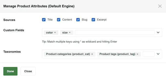 Durchsuchen zusätzlicher Inhaltstypen auf Ihrer WordPress-Website Searching additional content types on your WordPress website