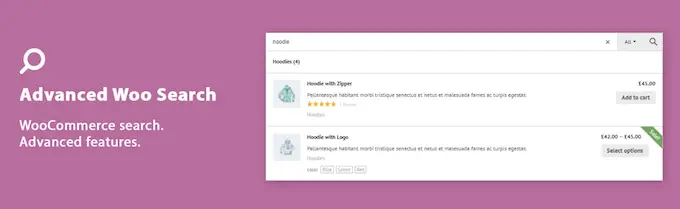 Das Advanced Woo Search WordPress-Plugin The Advanced Woo Search WordPress plugin