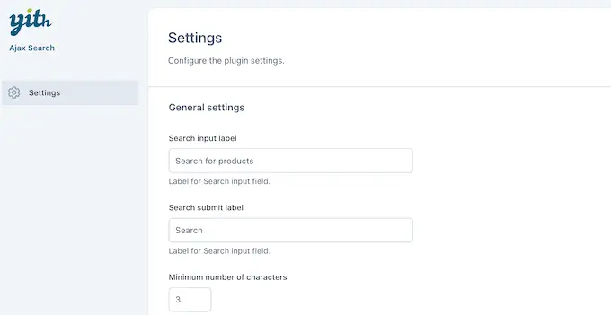 Ein Beispiel für ein WordPress-Such-Plugin An example of a WordPress search plugin