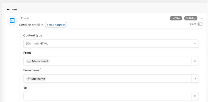 Uncanny Automator レシピを使用して電子メールを自動的に送信する Automatically send emails using an Uncanny Automator recipe