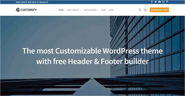 Personalize o tema WordPress gratuito