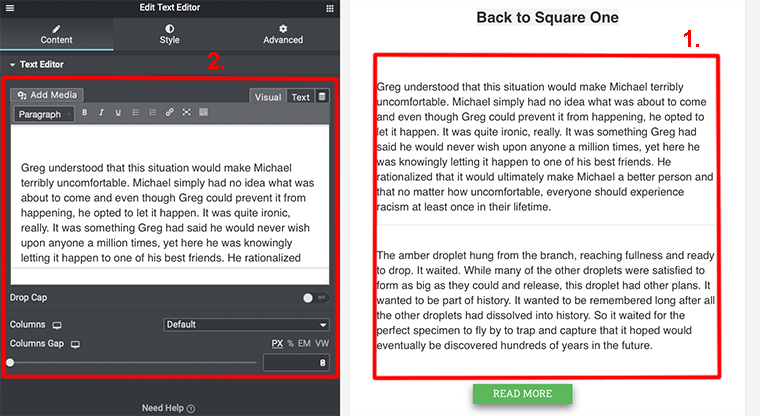 Elemen Pengeditan Teks