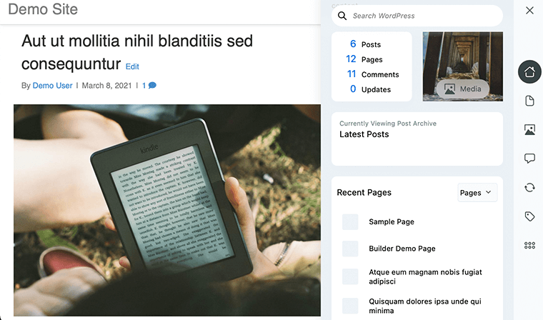 Pembuat Tema Berang-berang Builder