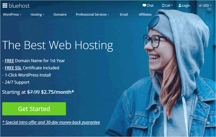Serviciu de găzduire Bluehost