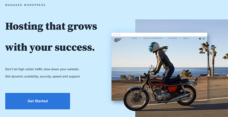 Găzduire WordPress gestionată Bluehost