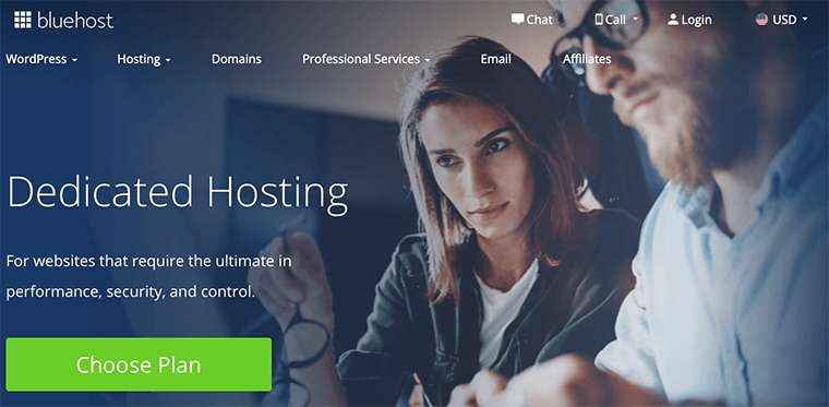 Găzduire dedicată Bluehost
