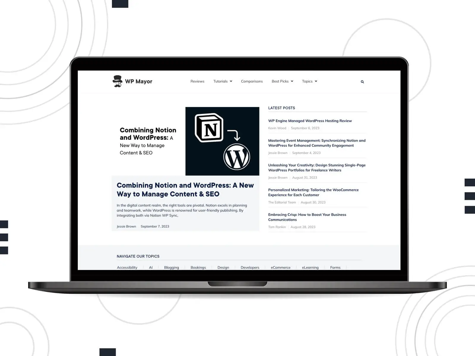 WP Major のスクリーンショット - 複雑な開発者のタスクを解読する WordPress ポータル。