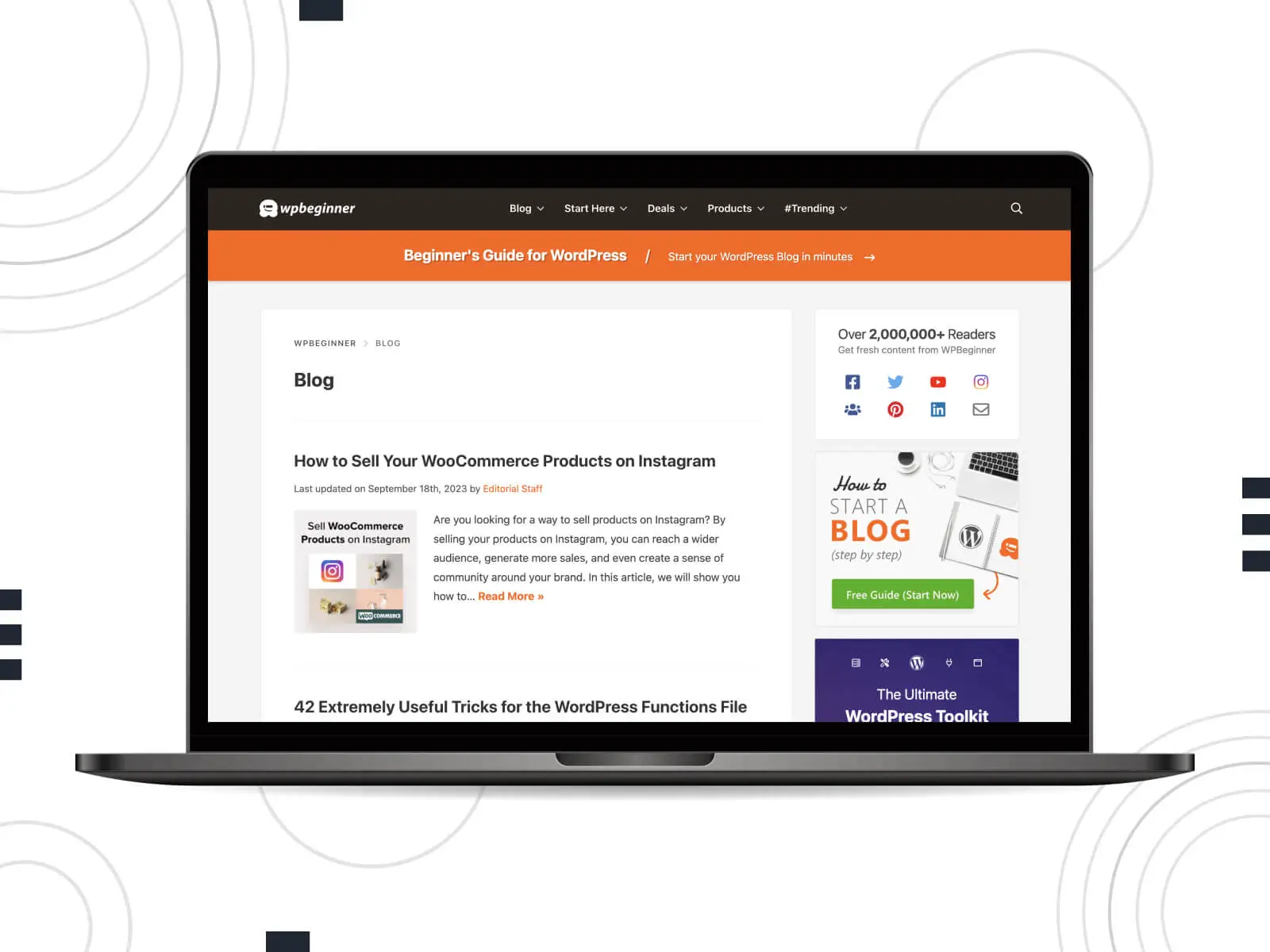WP Beginner の写真 - WordPress の洞察と開発者向けの記事。