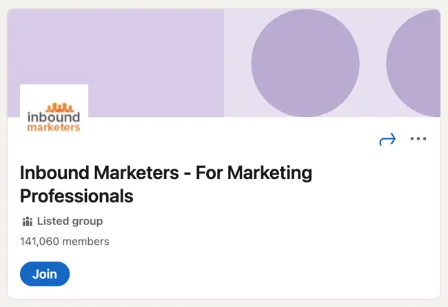 独自の LinkedIn グループを作成する: インバウンド マーケター
