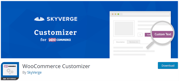 Plugin de personnalisation WooCommerce