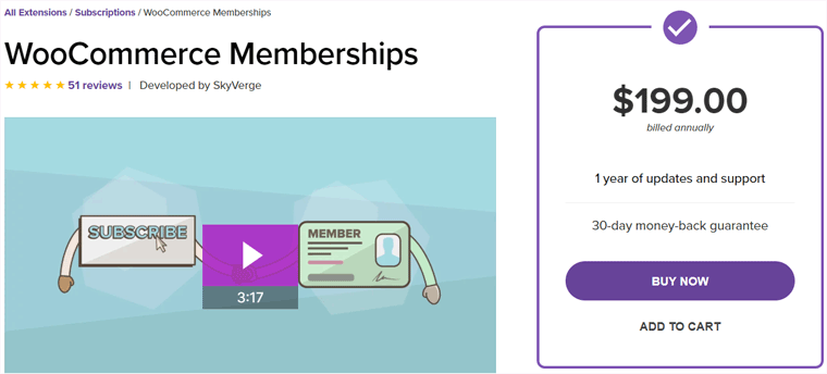 Plugin d'adhésion WooCommerce