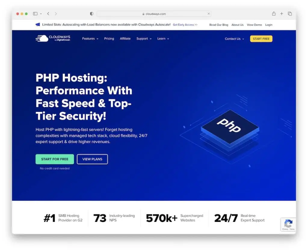 استضافة Cloudways PHP