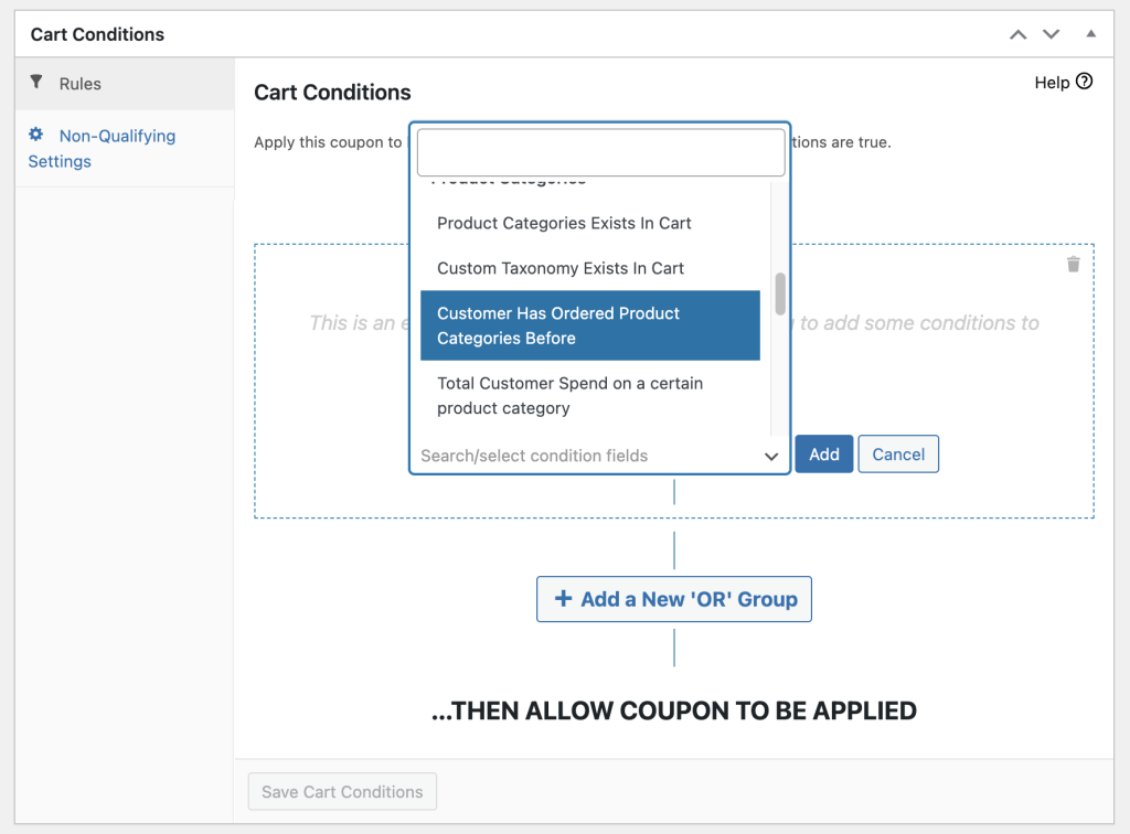 Скриншот-2023-09-04-at-93650-AM — Расширенные купоны Cart conditions in Advanced Coupons
