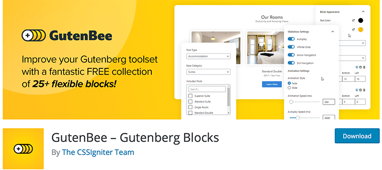 GutenBee WordPress 古騰堡塊插件