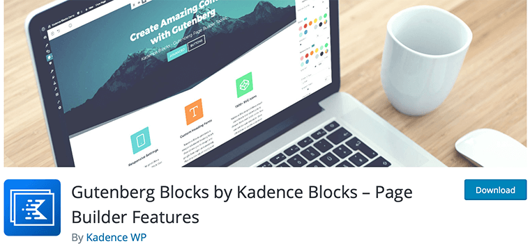 Kadence Blocks WordPress Gutenberg 塊插件