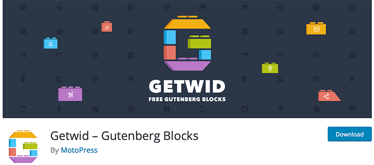 Getwid WordPress Gutenberg 塊插件