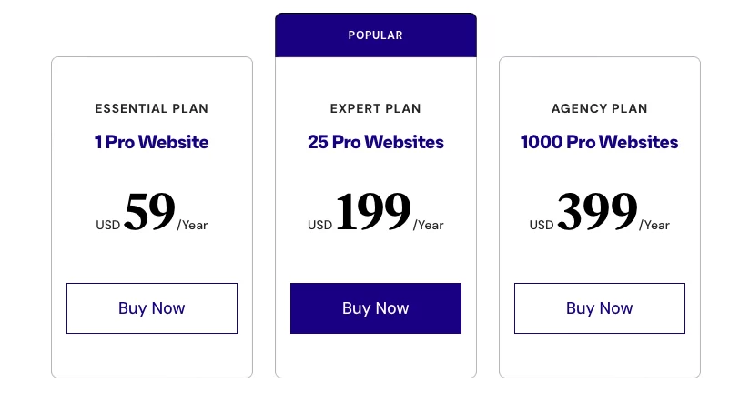 Elementor Pro 가격.