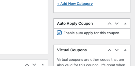 Enable the "auto-apply coupon"