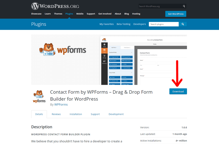 WPForms WordPress 插件下載