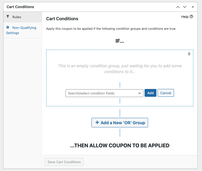 لقطة الشاشة-2023-09-25-at-50847-AM - كوبونات متقدمة Advanced Coupons' cart condition features