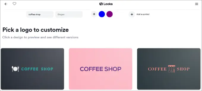 Elige un logotipo para personalizar Pick a logo to customize