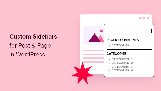 So zeigen Sie in WordPress für jeden Beitrag und jede Seite eine andere Seitenleiste an How to Display Different Sidebar for Each Post and Page in WordPress
