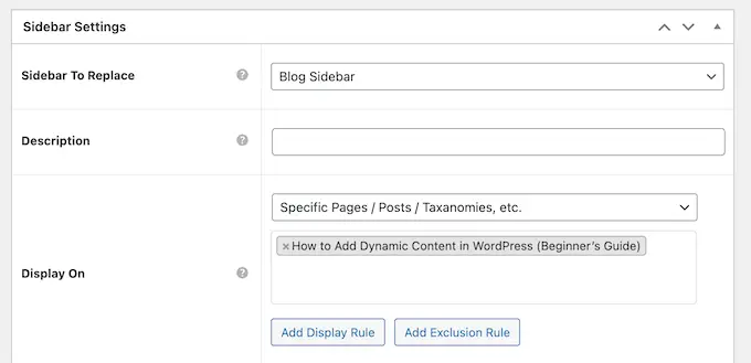 Erstellen einer benutzerdefinierten Seitenleiste für WordPress-Kategorien Creating a custom sidebar for WordPress categories