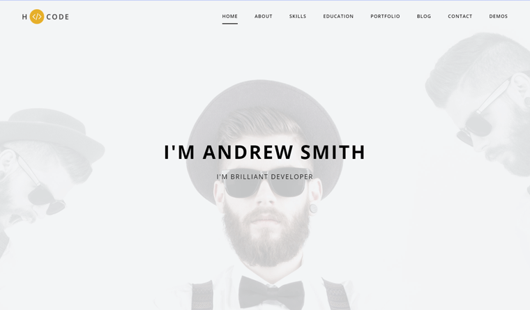 Tema WordPress H-Code para Desenvolvedor Freelance