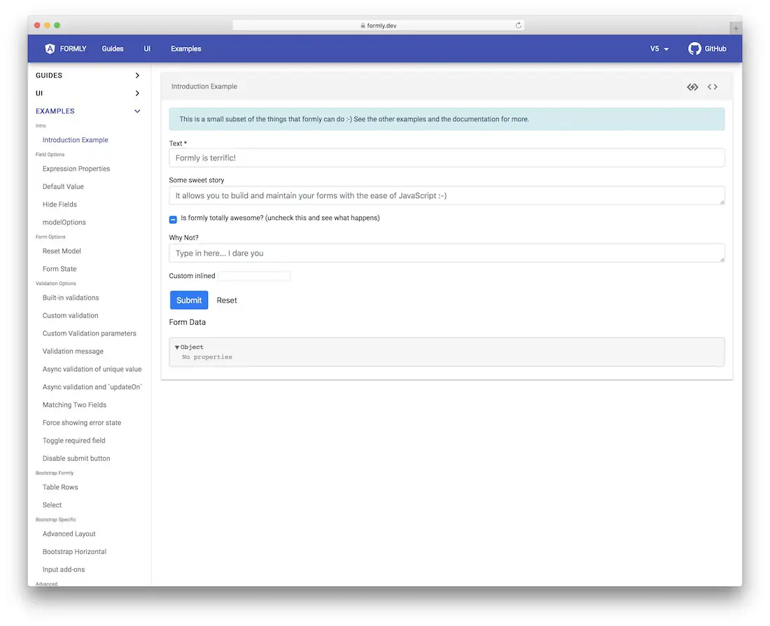 formularios javascript para angular