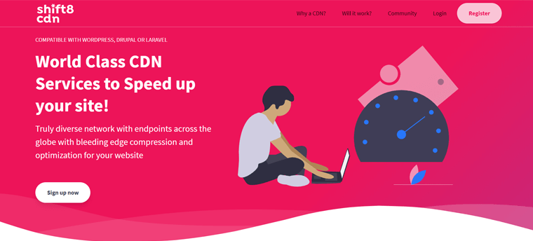 WordPress 무료용 Shift8 CDN