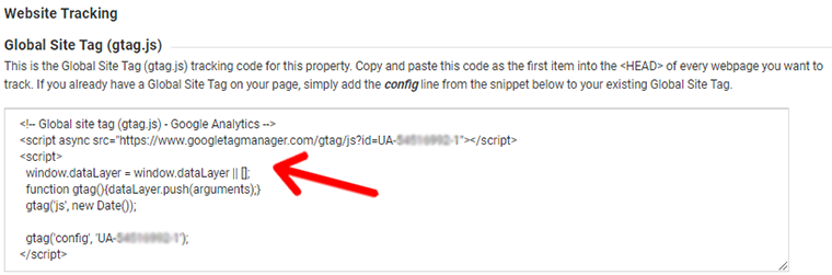 G Analytics 추적 코드