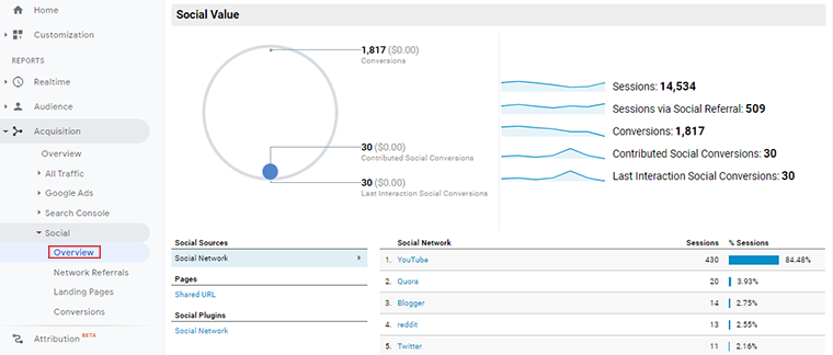 소셜 리포트 개요