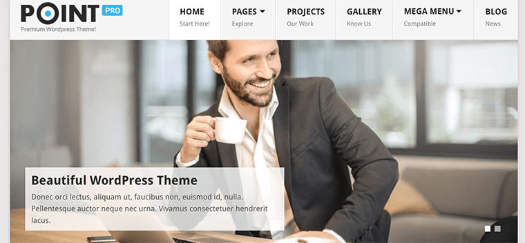 Point - 최고의 무료 SEO 최적화 WordPress 테마
