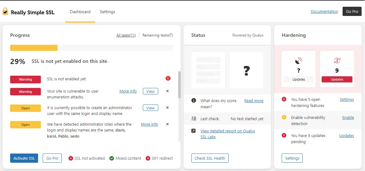 Ativando SSL com SSL realmente simples.