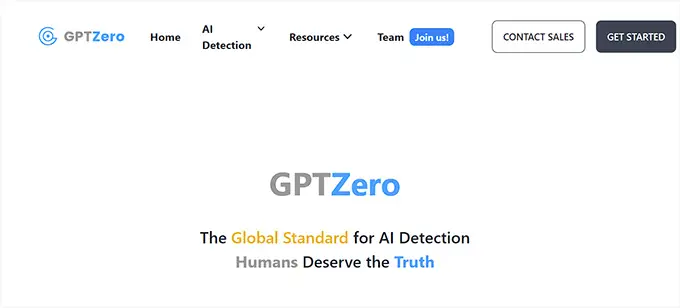 GPTZero GPTZero