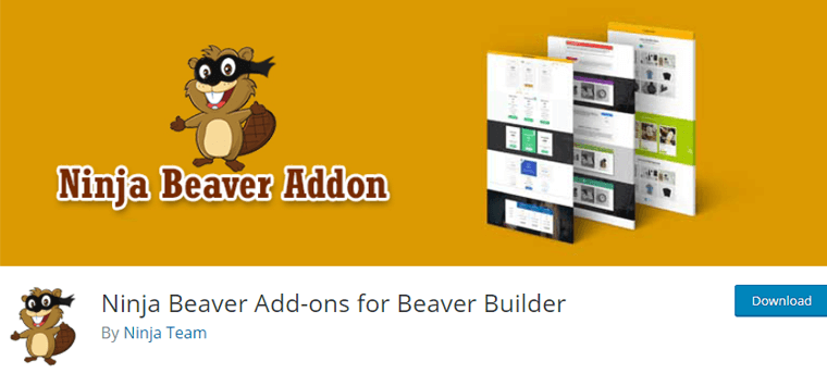 Beaver Builder용 Ninja Beaver 애드온
